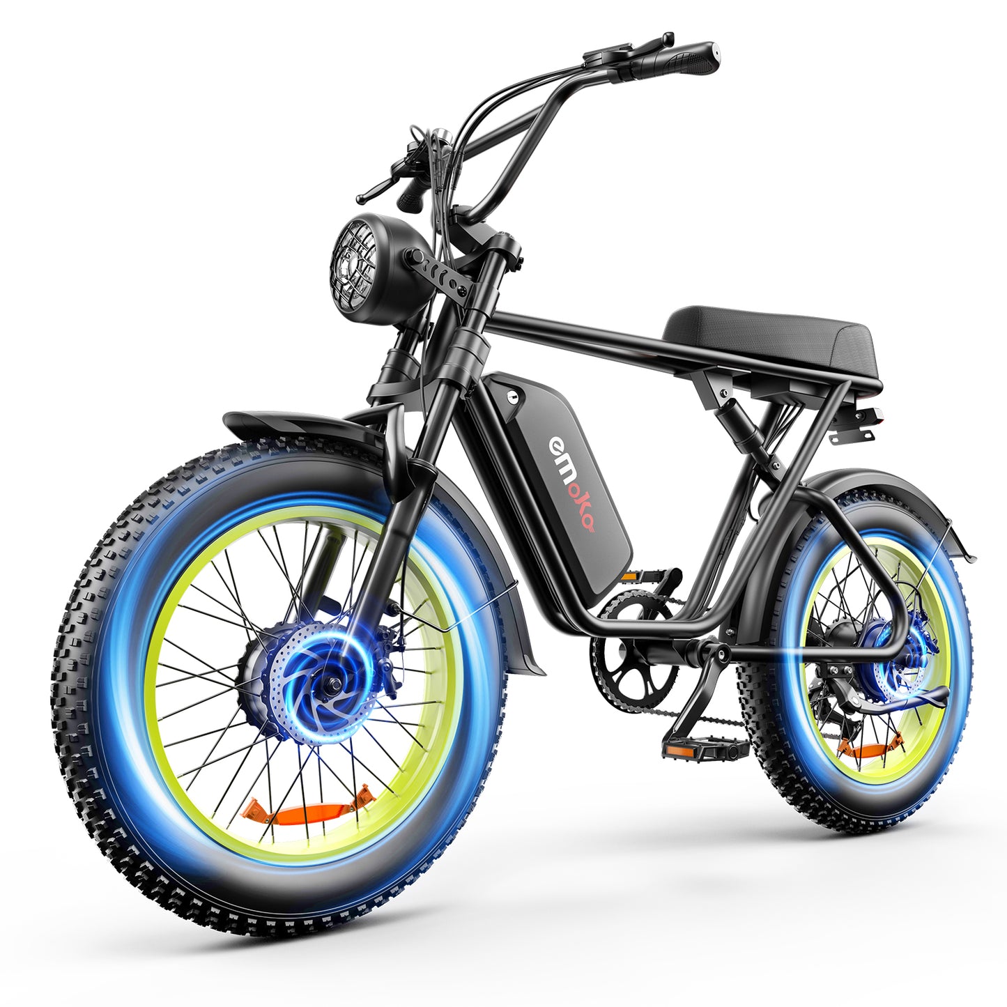 Emoko C91 20 inch 23Ah 2000w dual drive  fat tyre high speed ebike