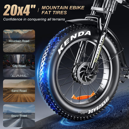 EMOKO "C93 20 inch 23AH 2000w fat tyre high speed ebike"