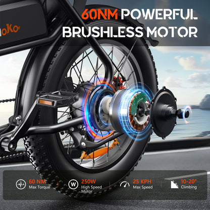 Emoko C99 20*4“ fat tyre ebike