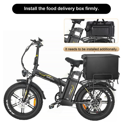 Emoko C94 20*4inch eBike with big battery for delivery  "