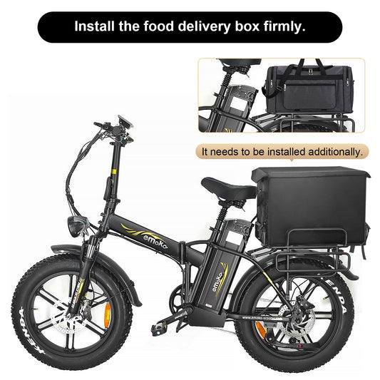 Emoko C94 20*4inch eBike with big battery for delivery  "