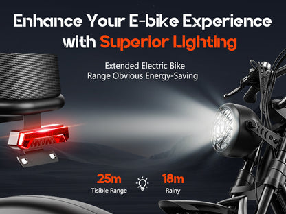 Emoko C91 20 inch  fat tyre high speed ebike