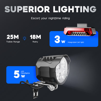 EC27 27.5 inch  delivery ebike dual battery
